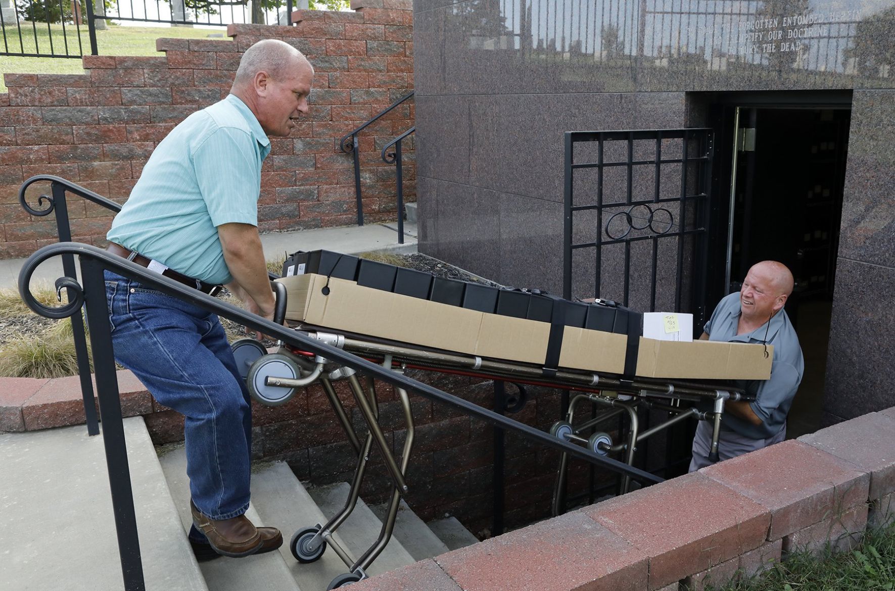 This columbarium takes in unclaimed cremains